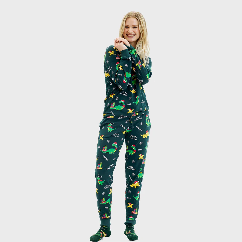 3D-printed Loungewear Casual European And American-style Pajama Set