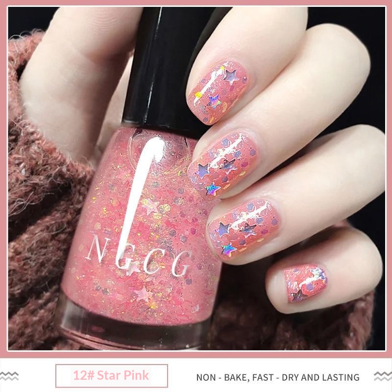 No-bake Non-tear New 28-color Nail Polish
