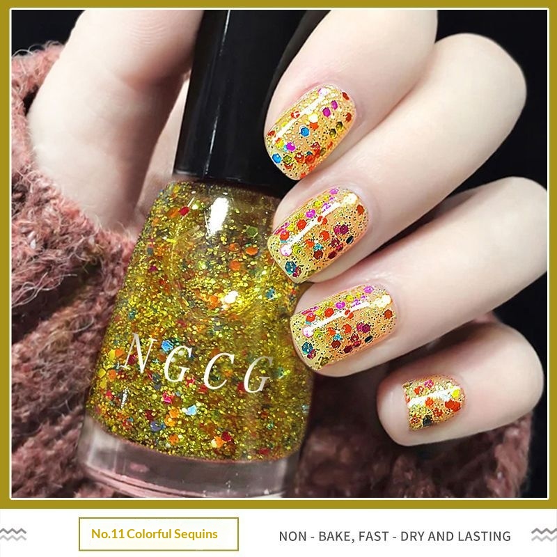 No-bake Non-tear New 28-color Nail Polish