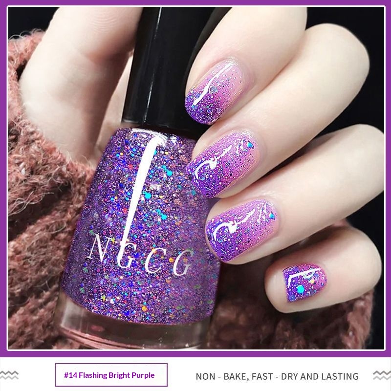 No-bake Non-tear New 28-color Nail Polish