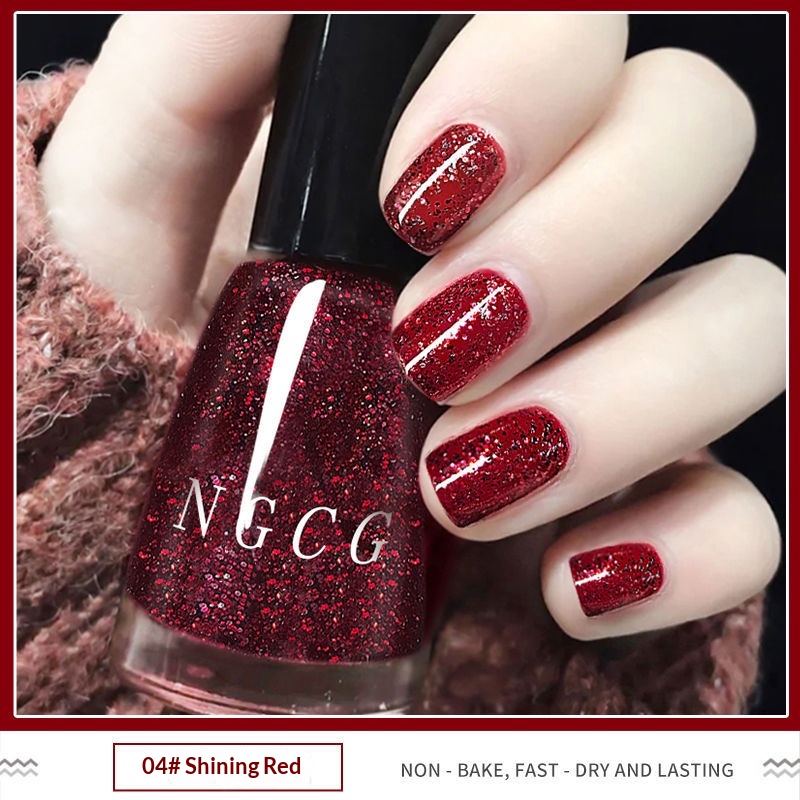 No-bake Non-tear New 28-color Nail Polish