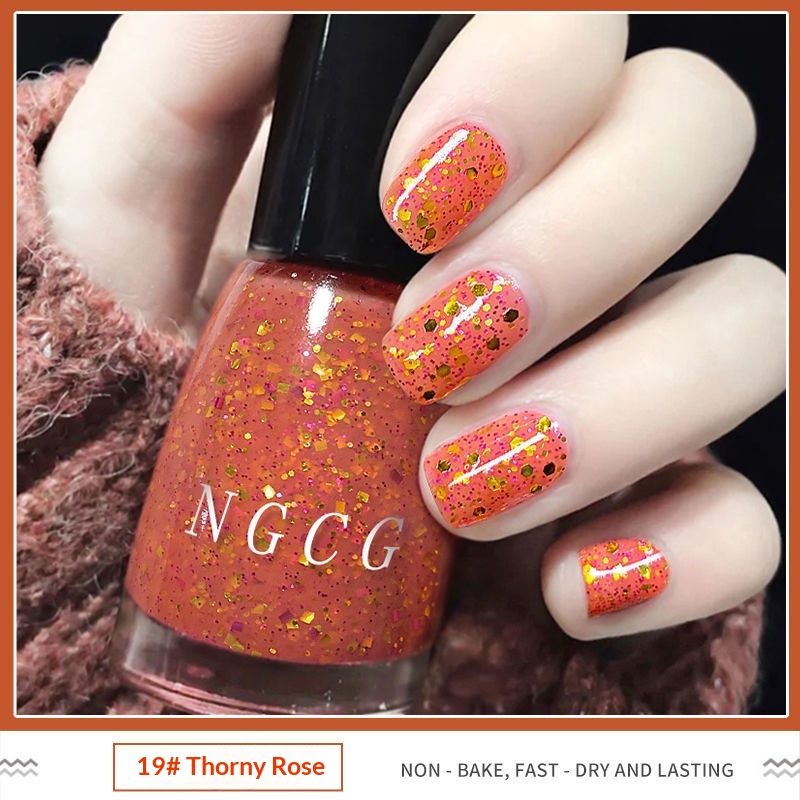 No-bake Non-tear New 28-color Nail Polish