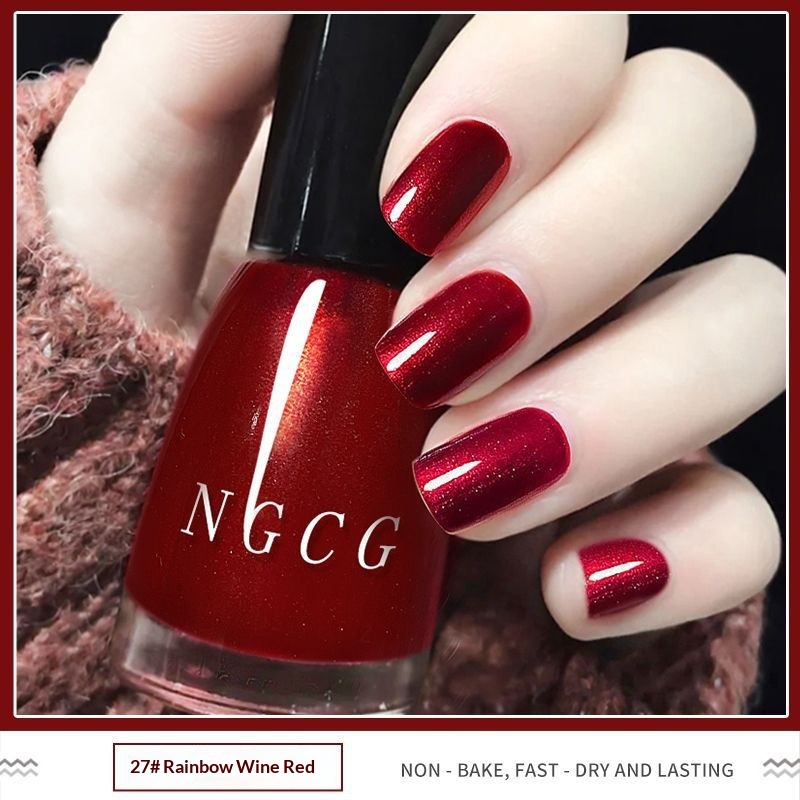 No-bake Non-tear New 28-color Nail Polish