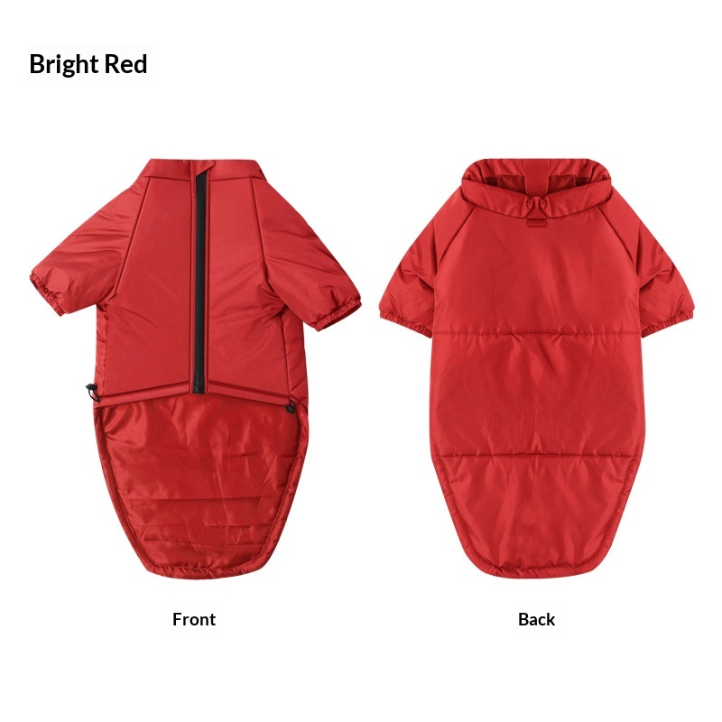 Cotton Pet Dog Jacket With Two Legs