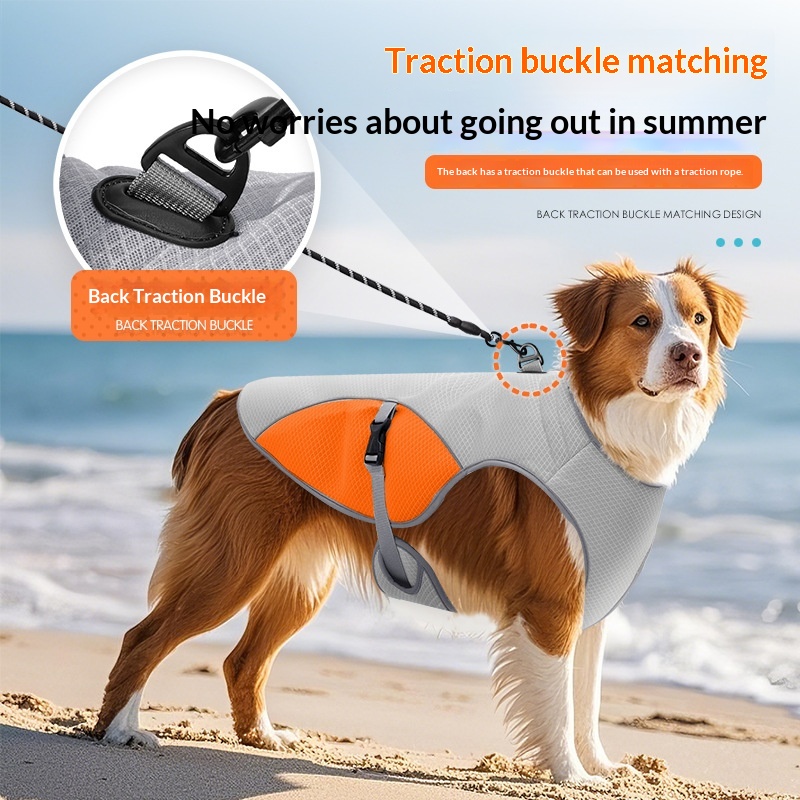 Cooling Lightweight Vest For Petsbreathable And Heatstroke-preventing