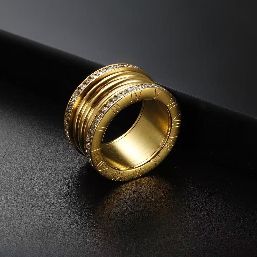 Titanium Steel Ring For Men Personalized Couple Rings