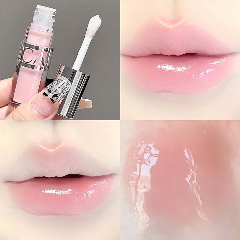 Moisturizing Radiant And Plumping Lip Gloss With A Dewy Mirror-like Finish
