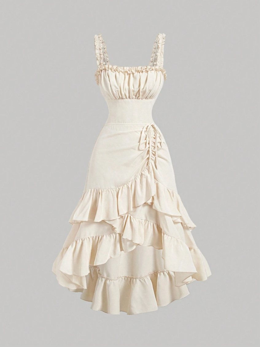 Slim Fit Sexy All-matching Suspenders Dress Women - Image 9