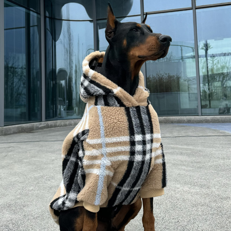Stylish Extra-thick Warm Clothing For Large Dogs