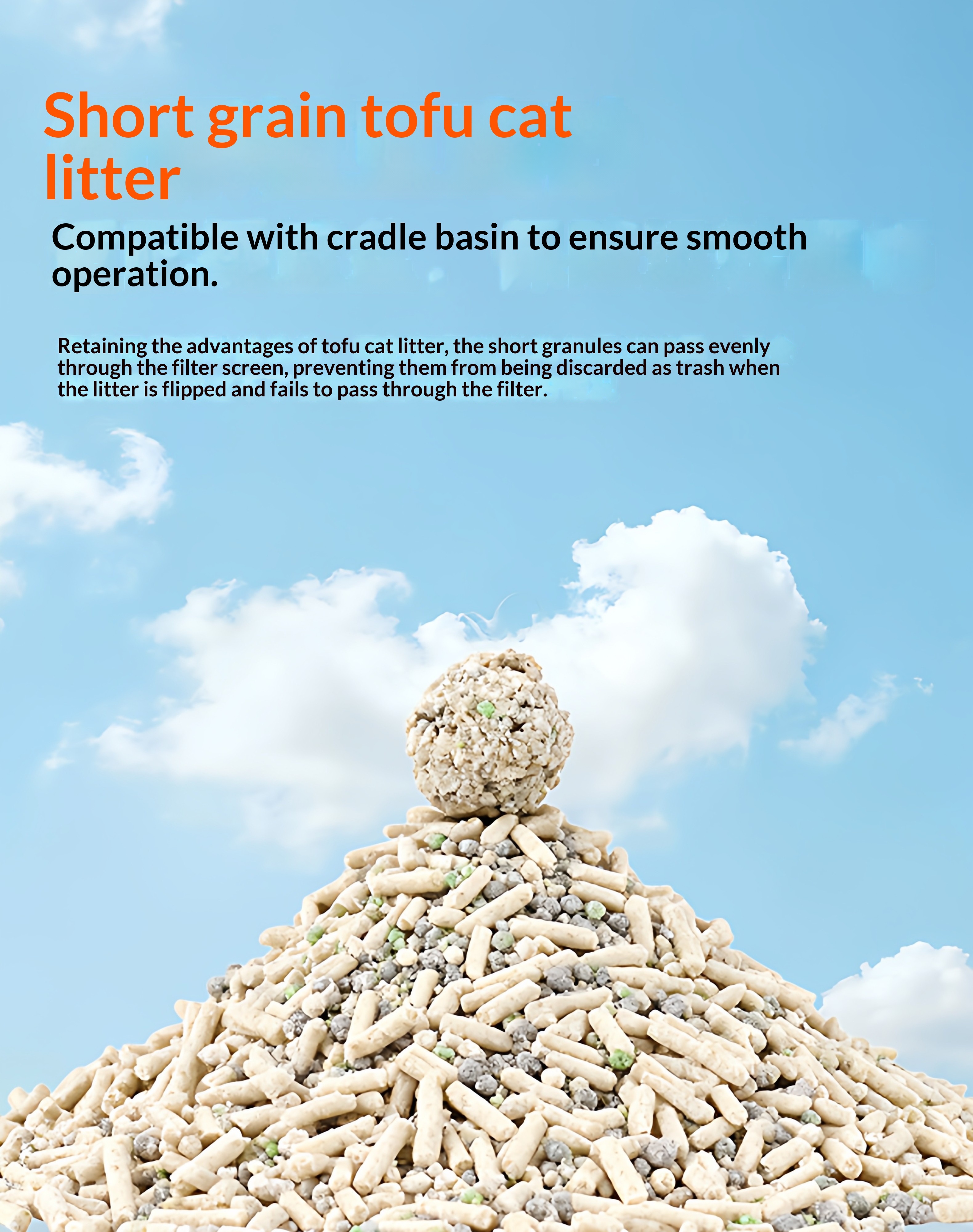 Automatic Litter Box Specifically Designed For Cat Tofu Litter