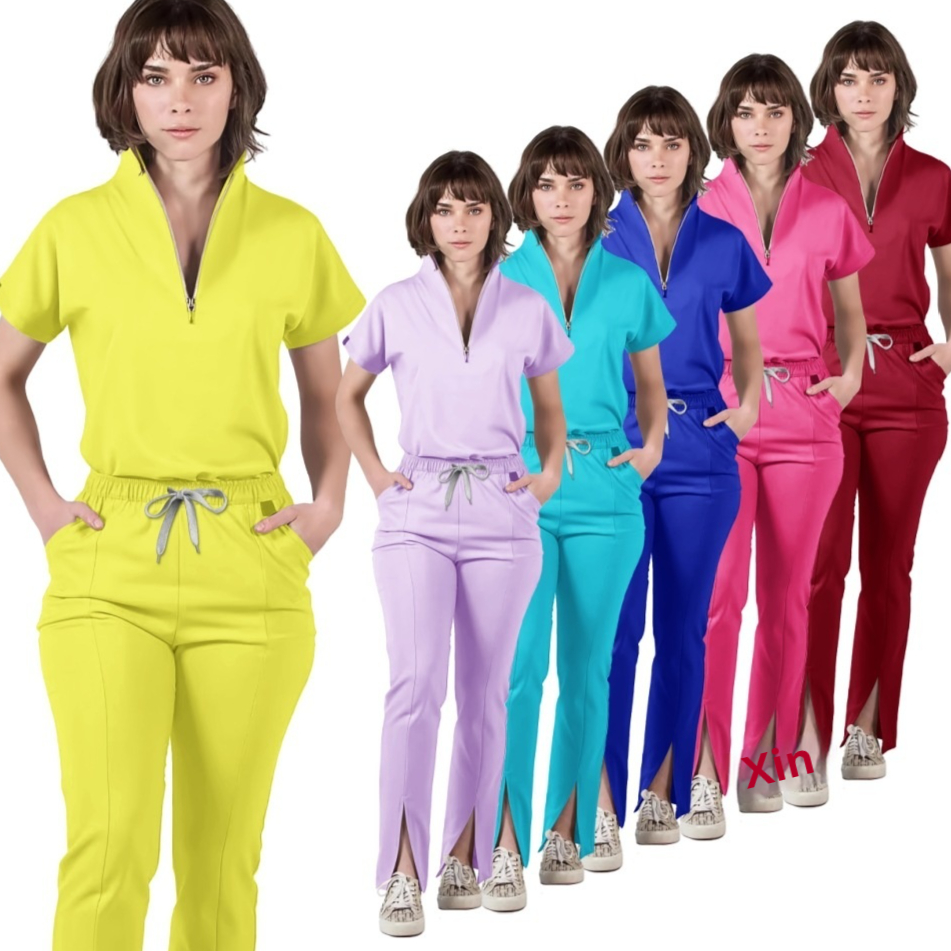 Mens And Womens Quick-drying Surgical Scrubs For Summer Operating Rooms