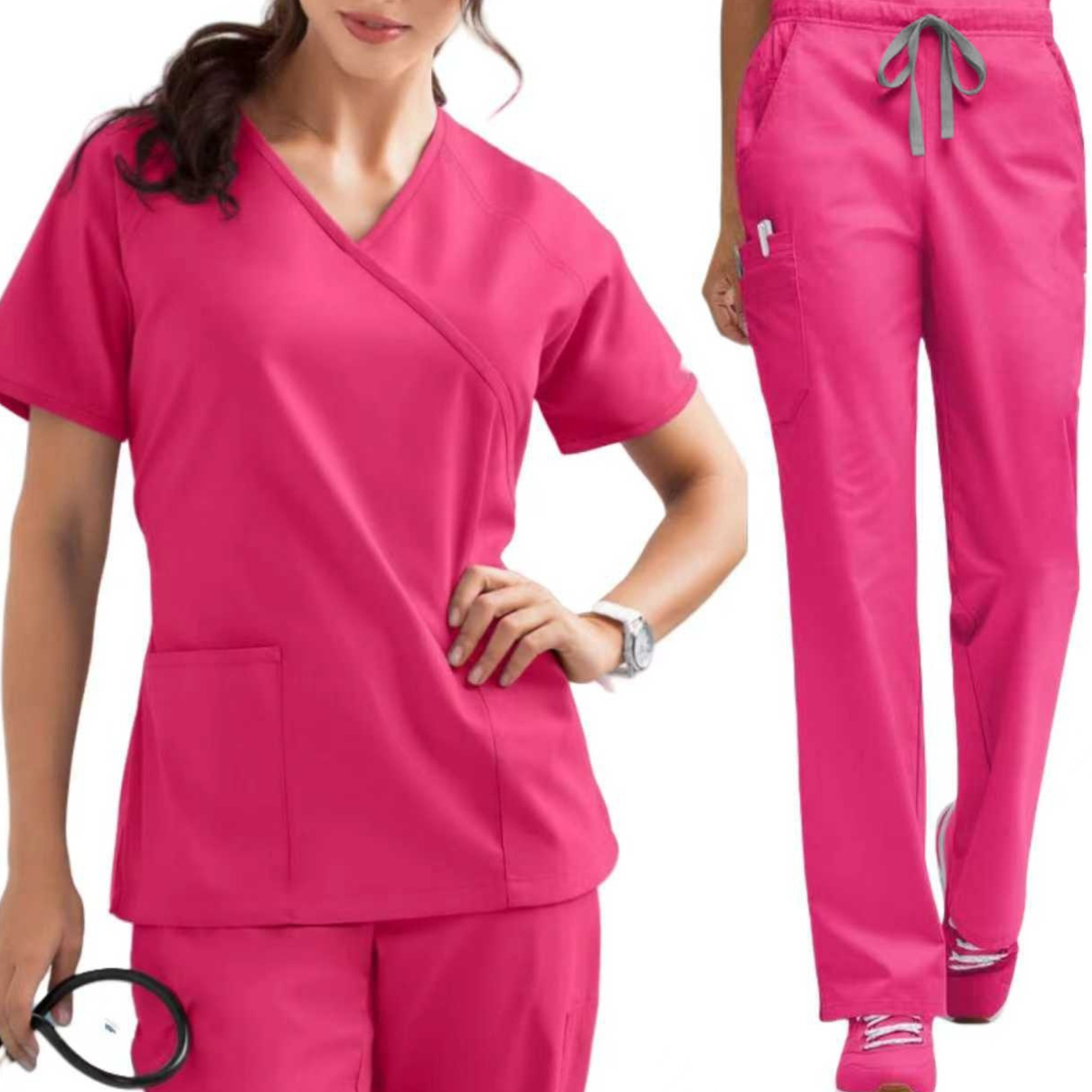 Hospital Scrub Sets Dental Clinic And Operating Room Nurse Uniforms