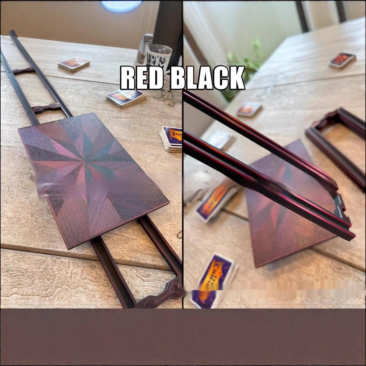 Multi-color Gradient Glider For Card Games
