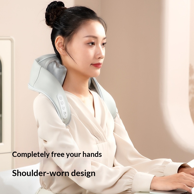 Cyber-celebrity Trapezius And Neck Massager With Kneading Function