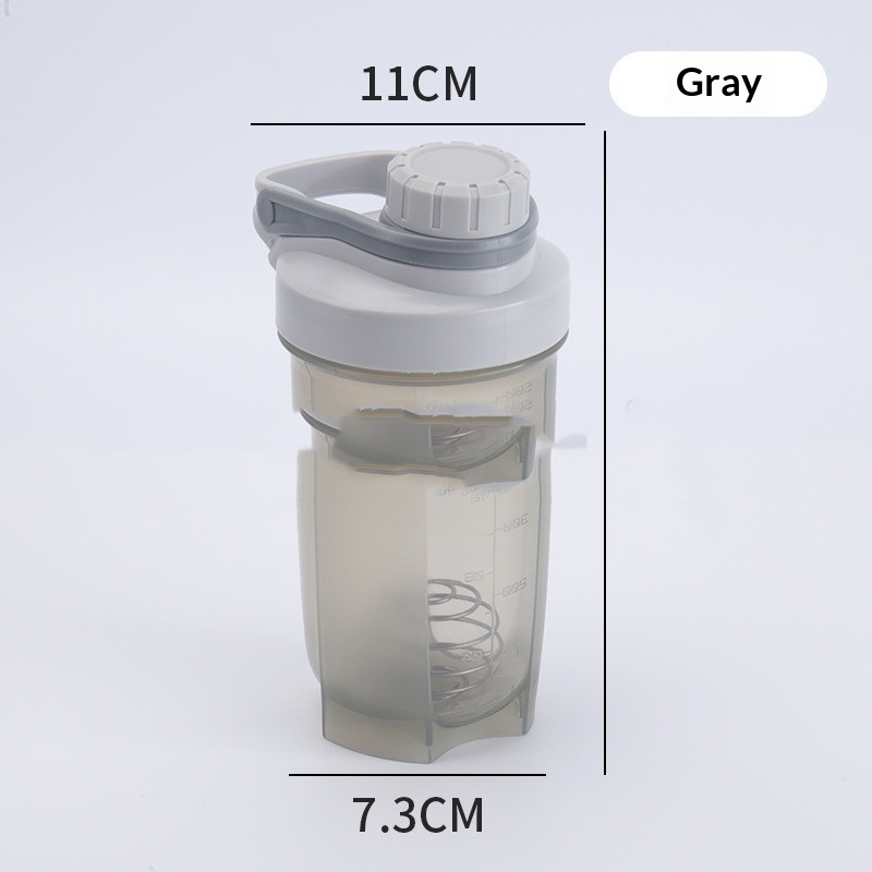 500ml Sports Shaker Fitness Blender Bottle Smoothie Protein Powder Mixing Promotional Cup