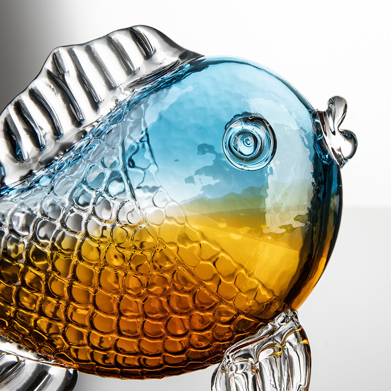 Stained-glass Fortune Fish Ornamentexquisite
