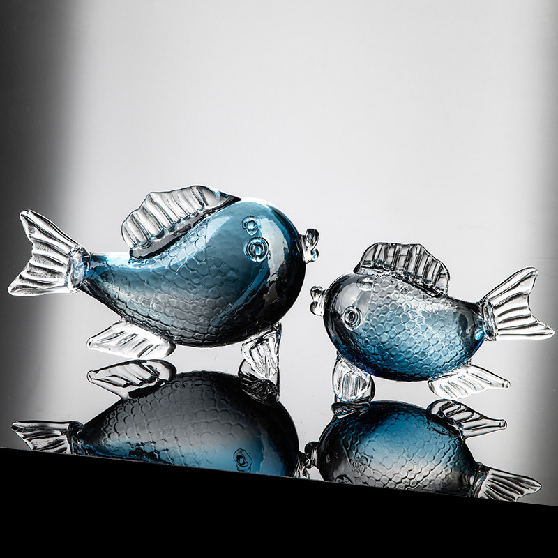 Stained-glass Fortune Fish Ornamentexquisite