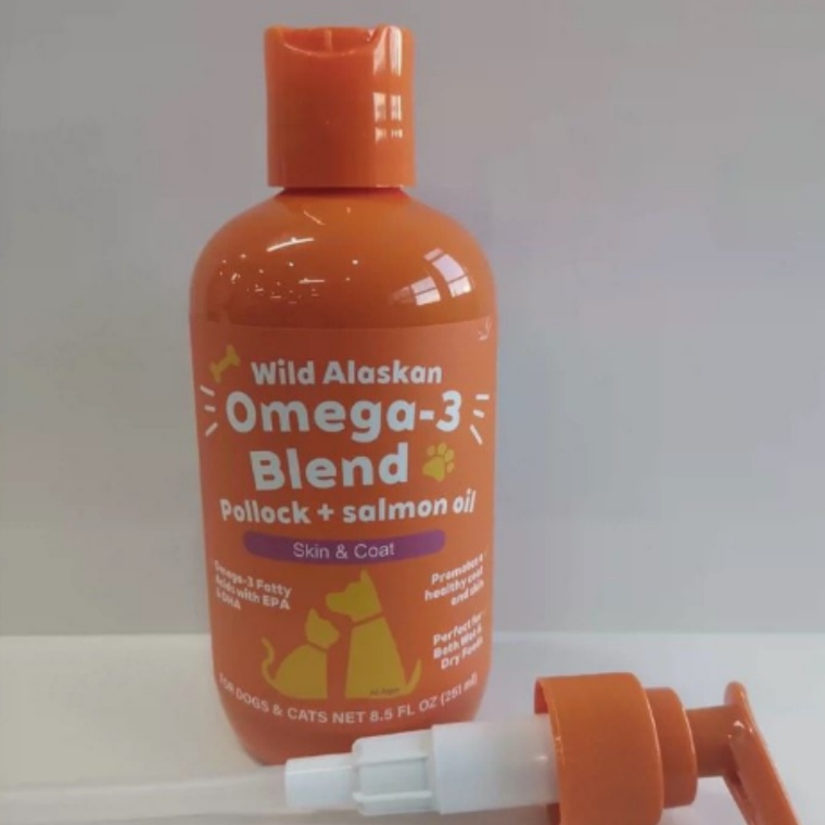 Pet Salmon Fish Oil Nourishing Serum For A Shiny Coat And Healthy Skin