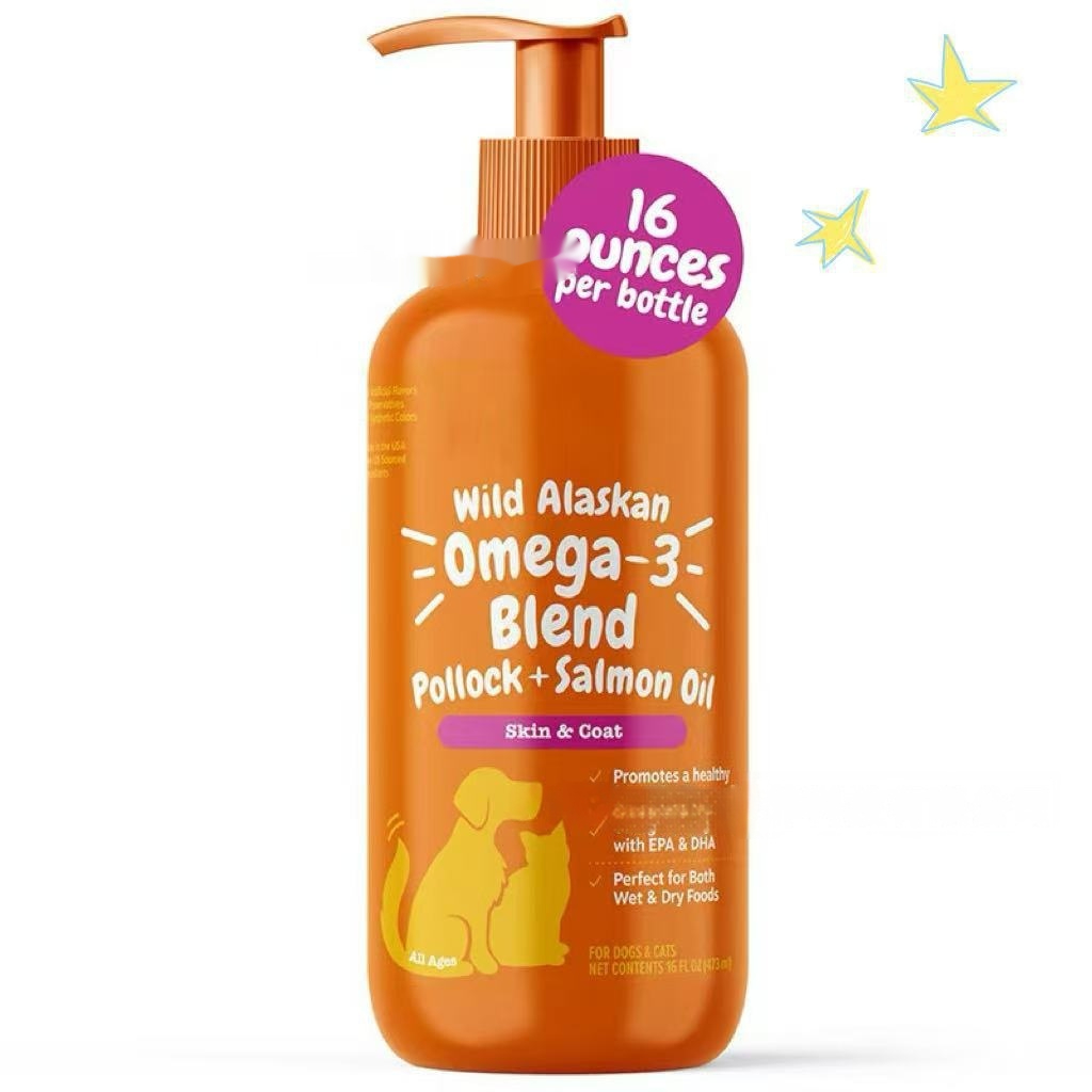 Pet Salmon Fish Oil Nourishing Serum For A Shiny Coat And Healthy Skin