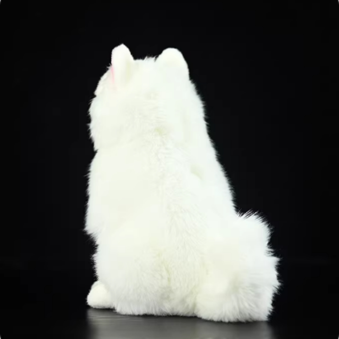 Simulation Dog Samoyed Plush Toy