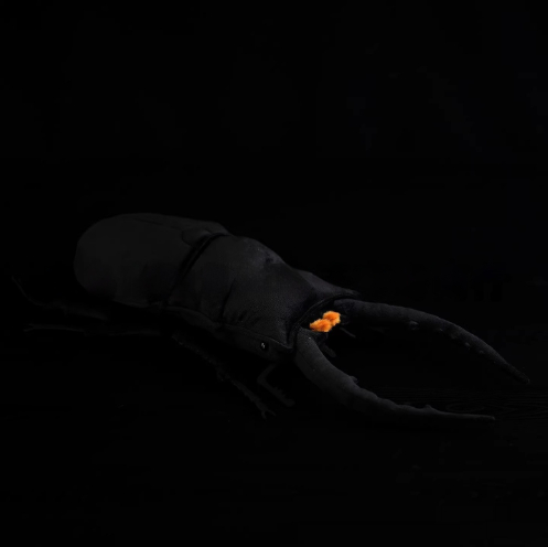 Plush Chinese Large Flat-Headed Stag Beetle Toy Doll