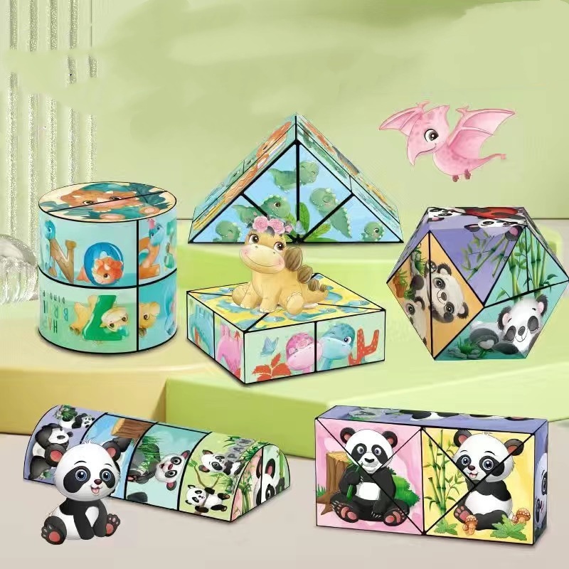 Panda 3D Transforming Cube  Infinite 3D
