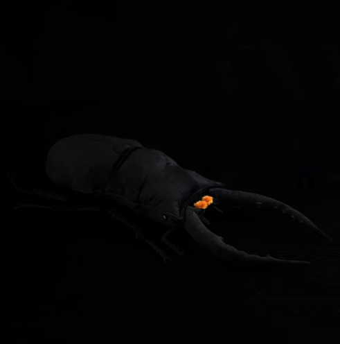 Plush Chinese Large Flat-Headed Stag Beetle Toy Doll