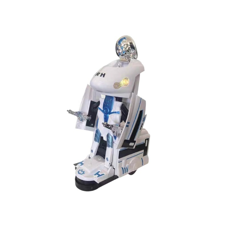 Electric Omnidirectional Transforming High-speed Rail Train Robot