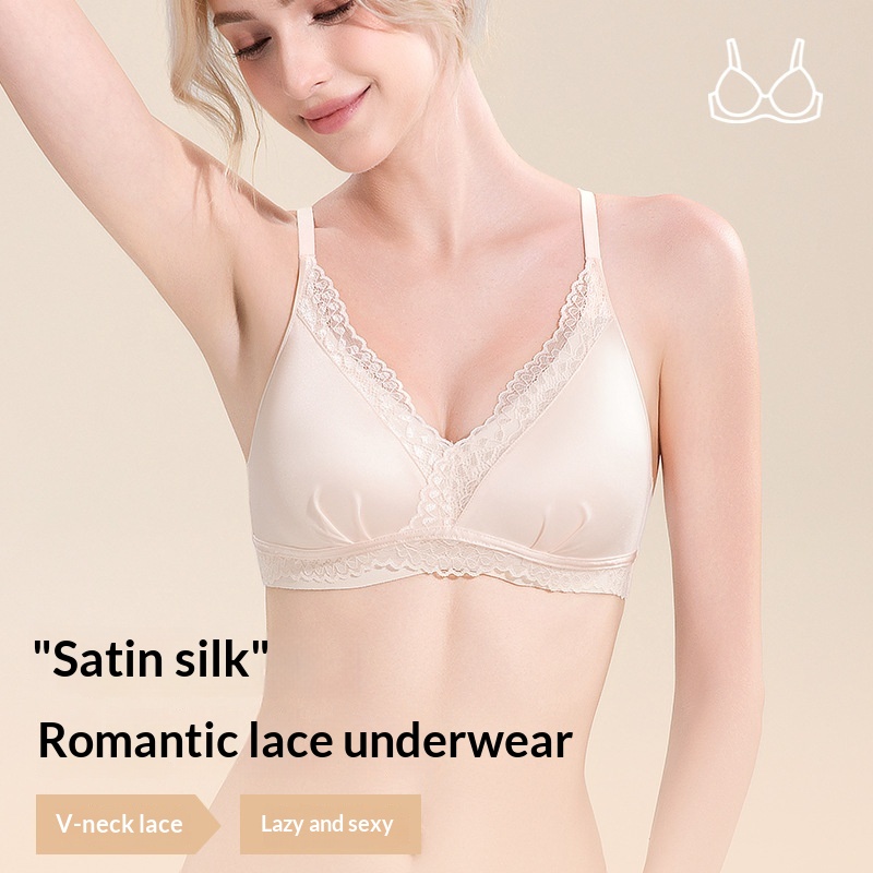 Womens French Lace V-Neck Underwear