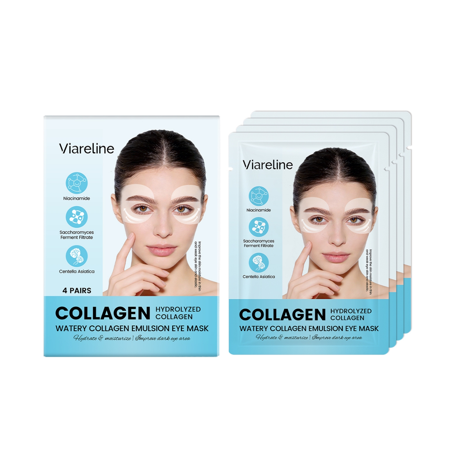 Watery Collagen Emulsion Eye Mask
