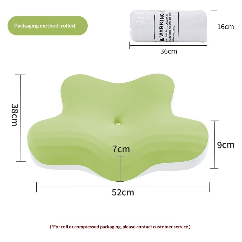 Memory Foam Pillow Core That Resists Sinking Offers Zero-pressure Support For Better Sleep And Provides Neck Support