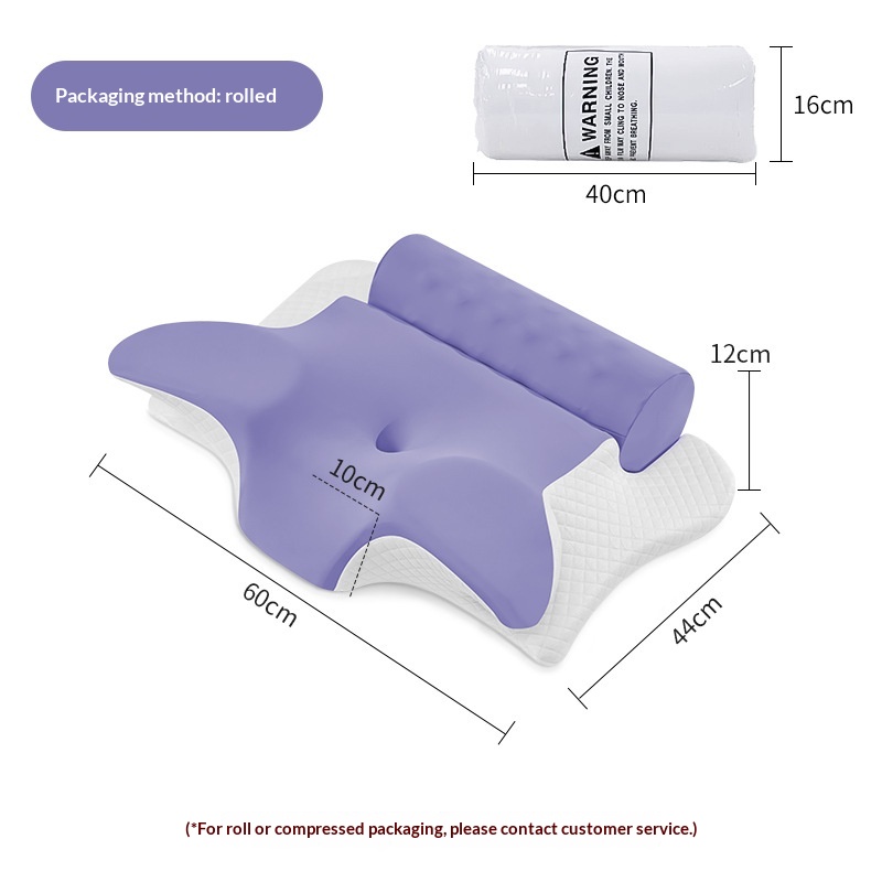 Non-sagging Cervical Pillow Insert Camping Pillow