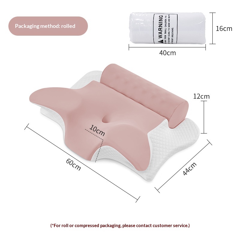 Non-sagging Cervical Pillow Insert Camping Pillow