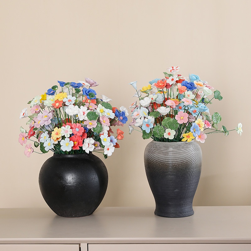 Eternal Home Decor Creative Ornaments Jingdezhen-inspired Artificial Flowers