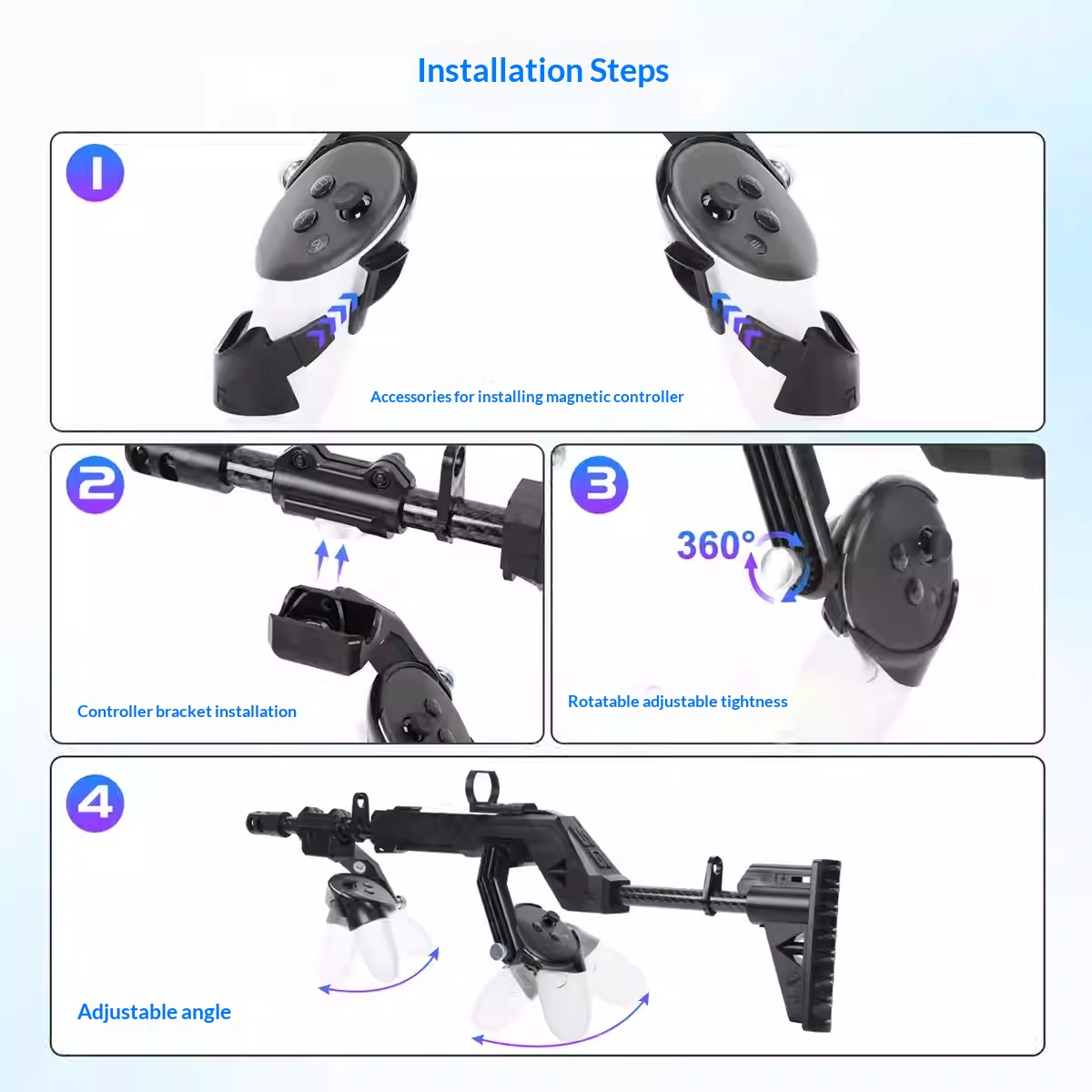 Virtual Reality Augmented VR Handset Accessories