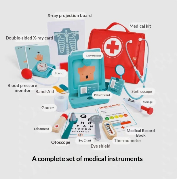 Kids Simulated Medical Examination Playset Toy