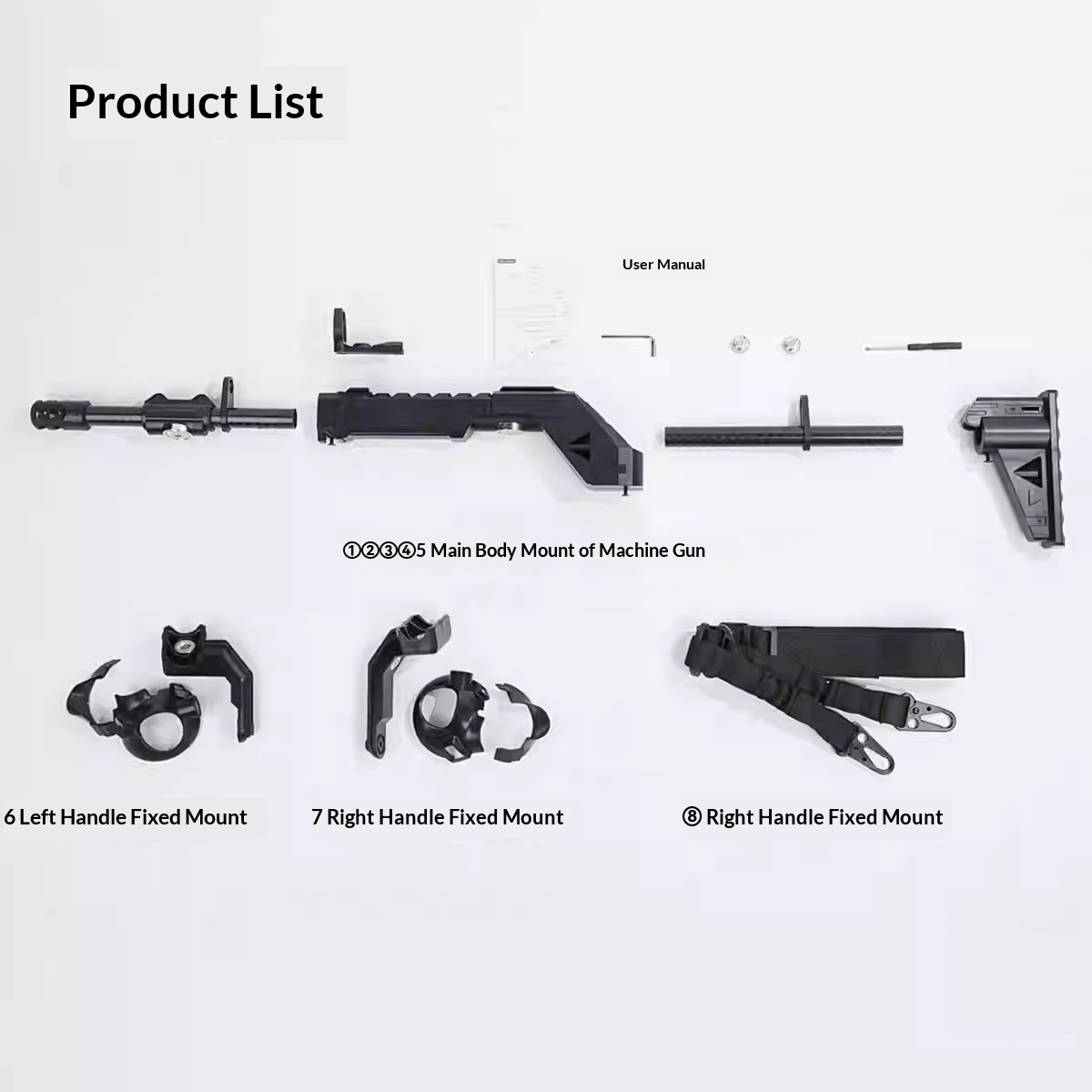 Virtual Reality Augmented VR Handset Accessories