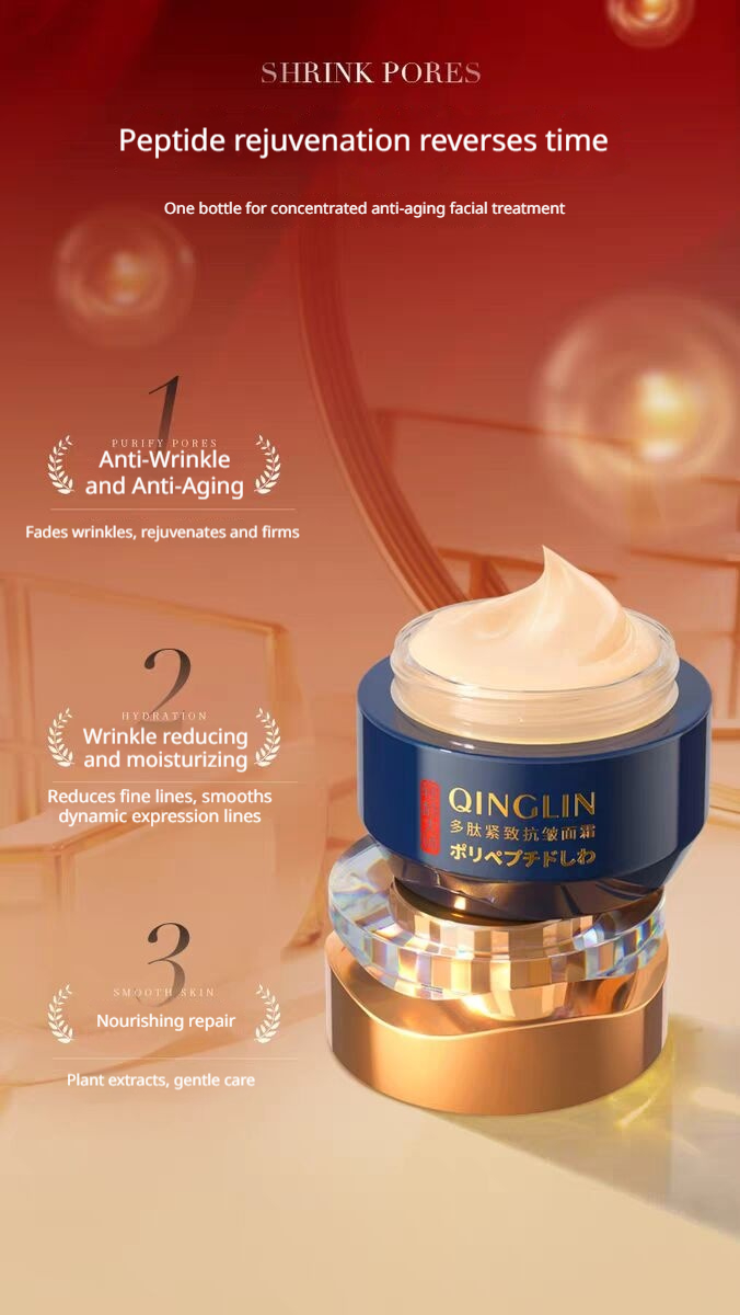 Moisturizing Hydrating And Firming Face Cream To Reduce Forehead Wrinkles