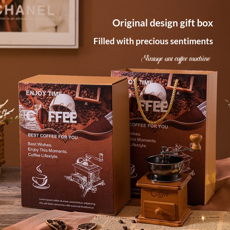 Practical Light-Luxury Coffee Machine Gift Set For Employees