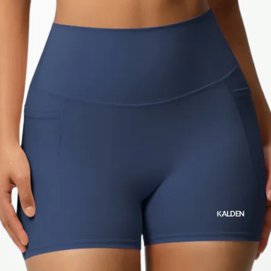 Women's Fashion Sports Shorts High Waist Tight Bottoming