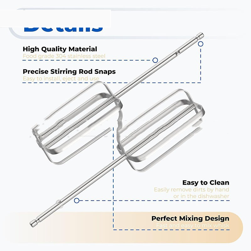 304 Stainless Steel Eggbeater Parts - Image 1