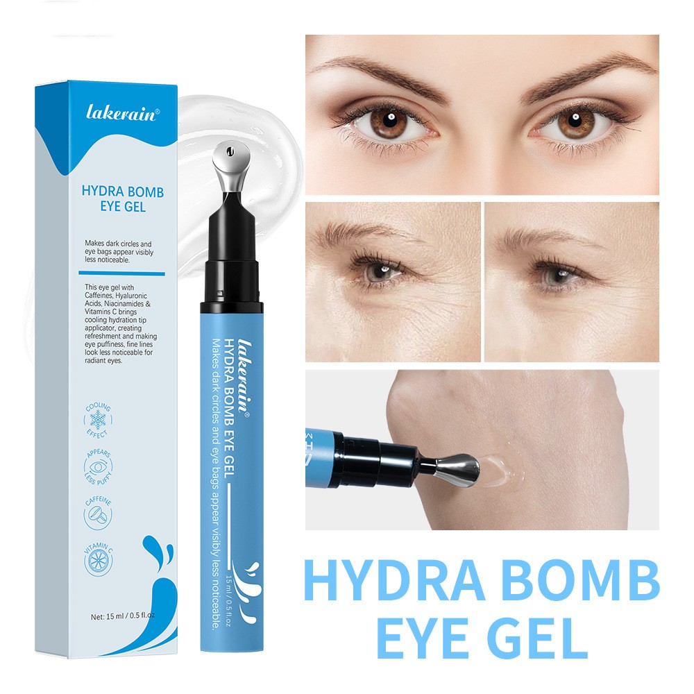 Lakerain Eye Gel And Essence Cream For Reducing Puffy Eyes And Dark Circles Eye Massage Cream