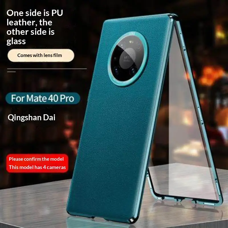 All-in-one Hard Magnetic-edge Case With Lens Protection Offering Full Coverage And Drop Resistance