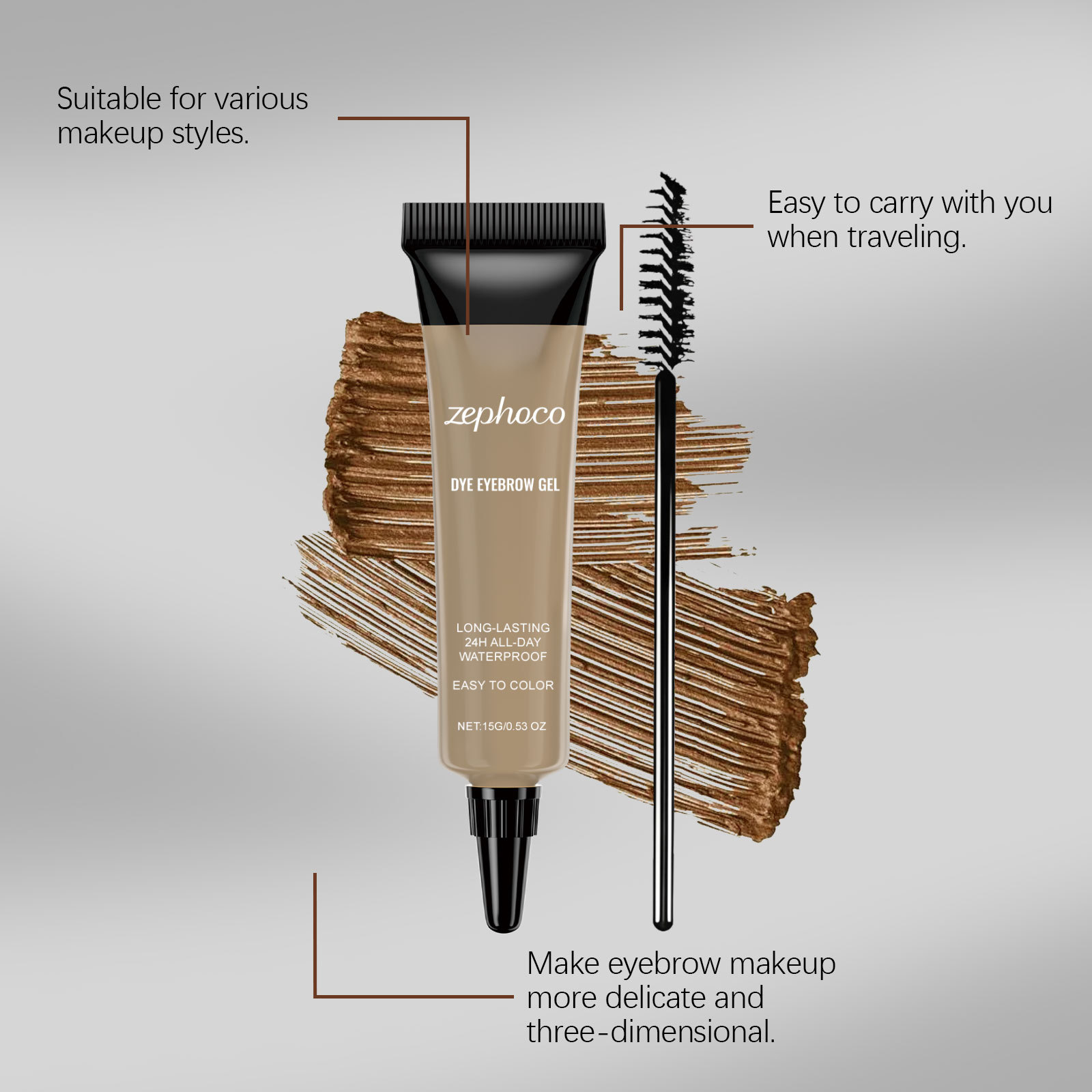 Waterproof Long-lasting Eyebrow Dyeing Cream