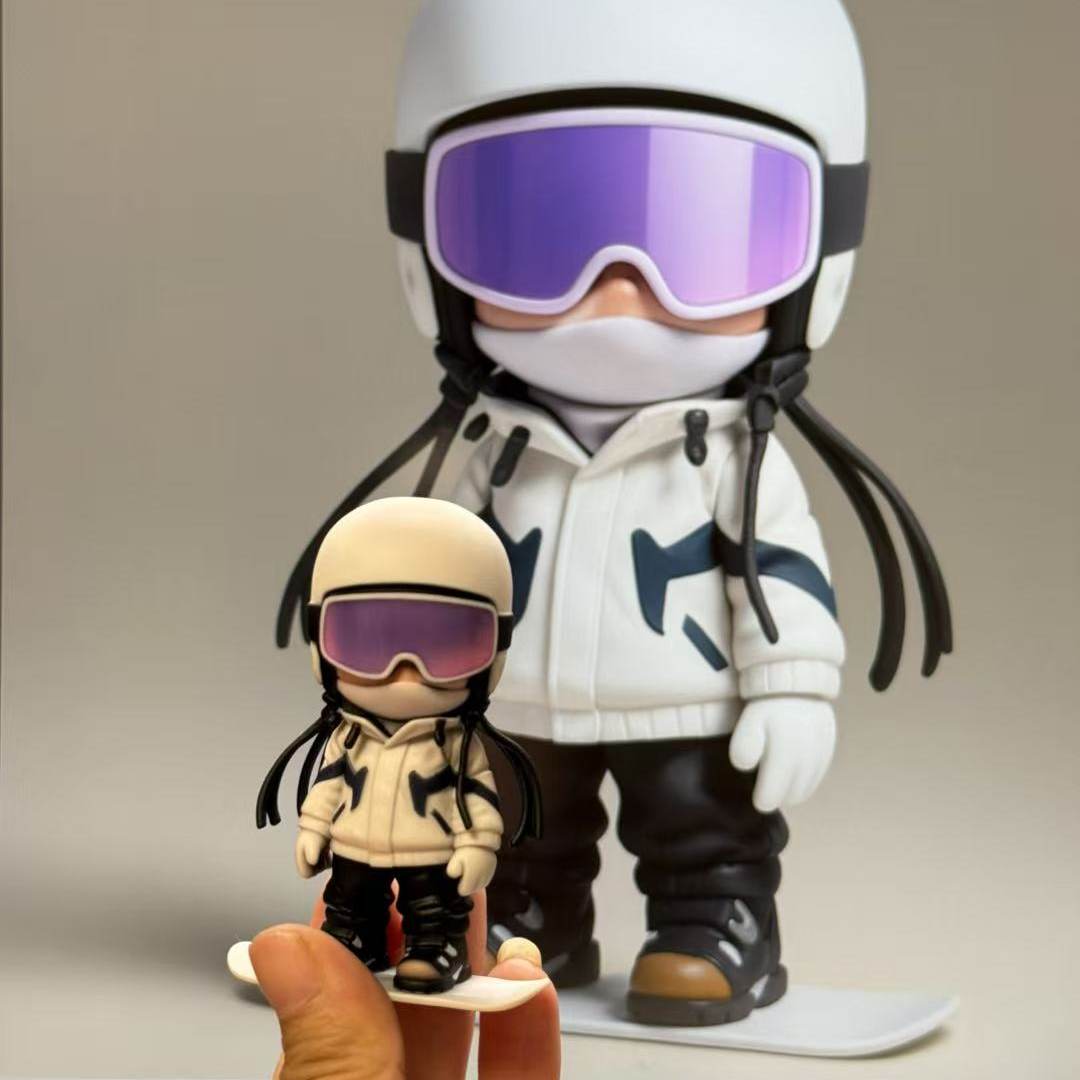 Customize 3D Printed Resin Figurines Real Person Figurine