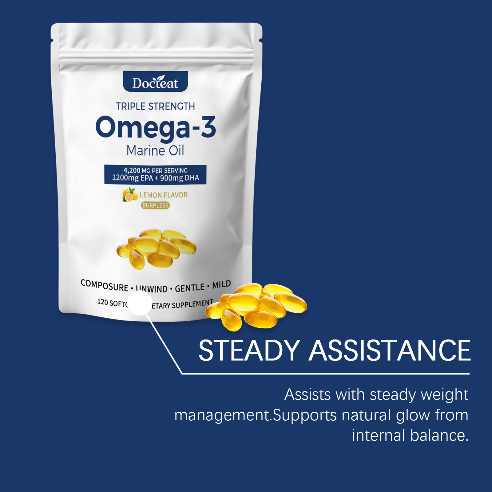 Nutrition Supplement Soft Capsule