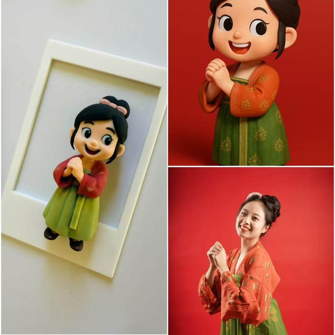 Customize 3D Printed Resin Figurines Real Person Figurine