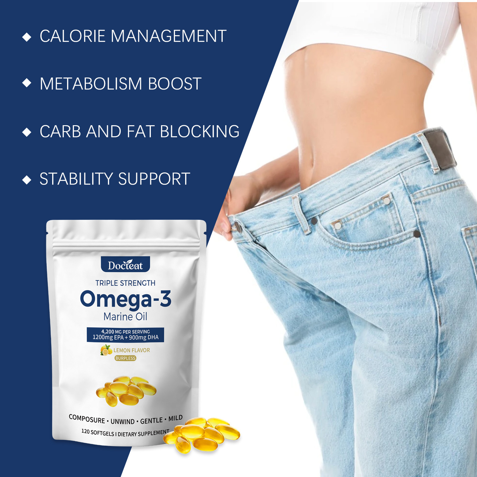 Nutrition Supplement Soft Capsule