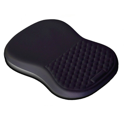 Ergonomic Massage Wrist Rest Mouse Solid-color Memory Foam Wrist Support Leather Office Pad With PU Base 9
