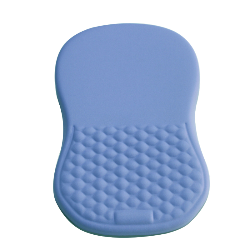 Ergonomic Massage Wrist Rest Mouse Solid-color Memory Foam Wrist Support Leather Office Pad With PU Base 8